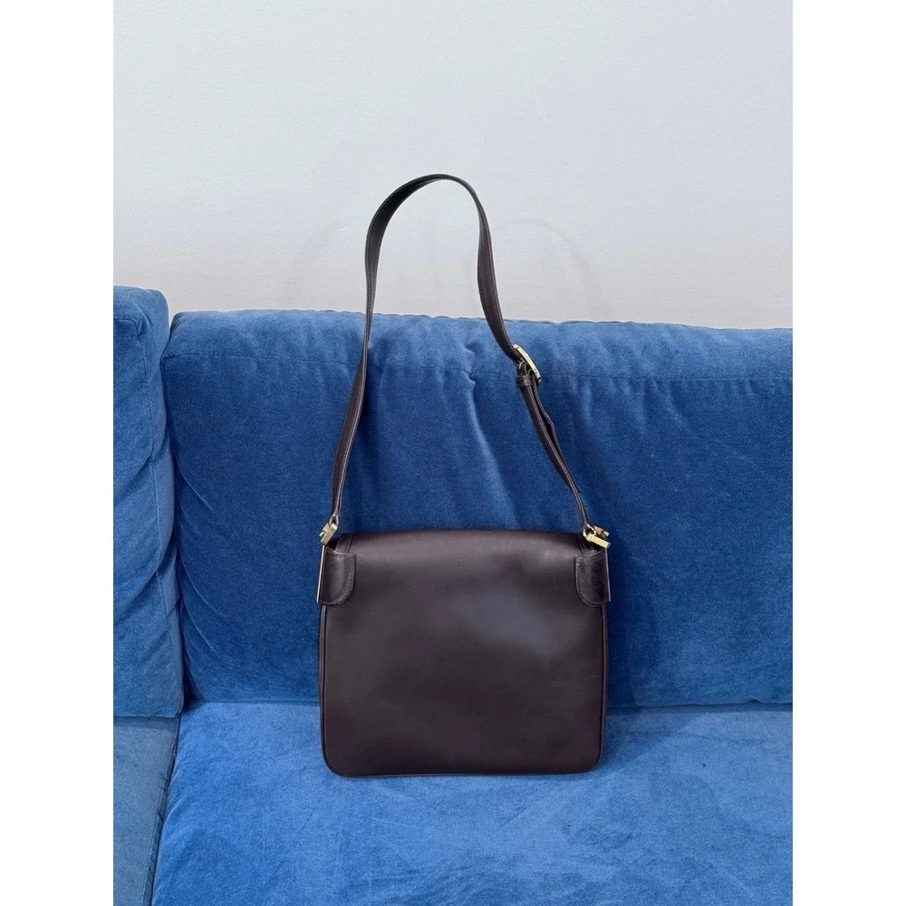 Gucci Vintage‎ Brown Leather Blondie Shoulder Bag.